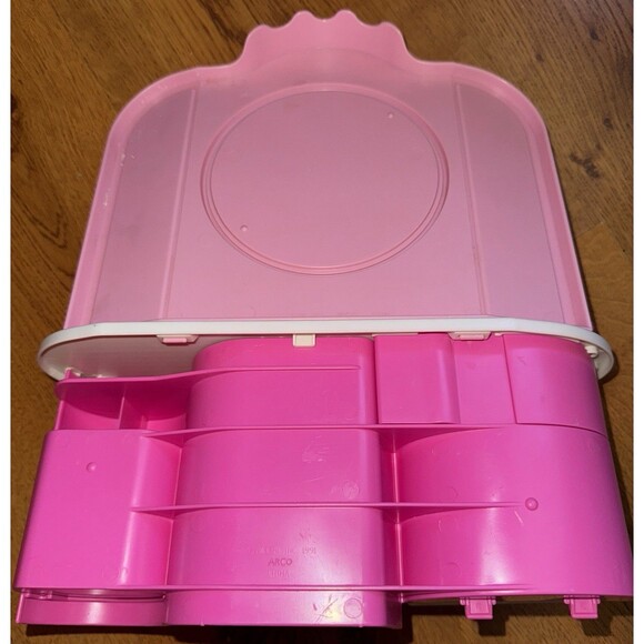 MATTEL Barbie Beauty Center Playset 1991 Bathroom Vanity & Accessories #7566 - Picture 9 of 10